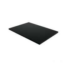 Panneau de bardage stratifié hpl compact - Coloris - Noir, Epaisseur - 6 mm, Largeur - 130 cm, Longueur - 61 cm