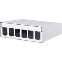 Metz Connect - Panneau de brassage 6 ports 130861-0602-E non équipé 1 uh R42474