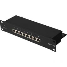 RF-4870828 8 ports Panneau de brassage 254 mm (10') cat 6a 1 uh équipé W231912 - Renkforce