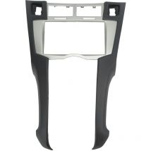 Sjlerst - Panneau de cadre de Radio de tableau de bord stéréo de voiture 2Din, remplacement pour Yaris Vitz Platz 2005 – 2011