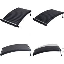 Vidaxl - Panneau de chauffage solaire de piscine courbé 110x65 cm - panneau solaire de chauffage de piscine - panneaux solaires de chauffage de