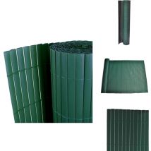 Panneau de clôture en pvc, 90 x 300 cm, vert - Panneau De Clôture - Panneaux De Clôture - Clôture - Bordure De Jardin