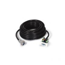 Fonestar - Panneau de connexion WP-51V-10 vga D15 Femelle, idéal pour les salles de classe et de conférence, 10 mètres de câble préinstallé