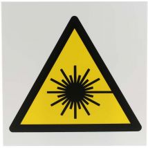 Panneau de danger, avec pictogramme : Avertissement de faisceau laser ' ' ( Prix pour 1 )