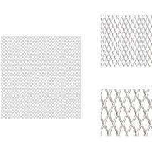 Vidaxl - Panneau de grillage de jardin Acier inox 100x85 cm 20x10x2 mm - Panneaux De Clôture - Clôture Métal - Grillage Métallique - Abri Jardin