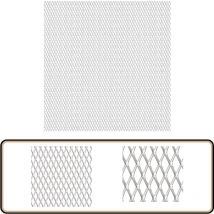 Vidaxl - Panneau de grillage de jardin Acier inox 100x85 cm 30x17x2,5 mm - Panneaux De Clôture - Clôture Métal - Grillage Métallique - Fermeture