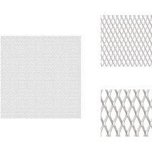 Vidaxl - Panneau de grillage de jardin Acier inox 100x85 cm 45x20x4 mm - Clôture Métal - Panneaux De Clôture - Grillage Métallique - Clôture Jardin