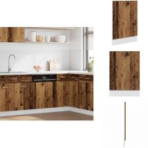 Panneau de lave-vaisselle vieux bois 45x3x67 cm bois ingénierie - Panneau De Lave-vaisselle - Panneaux De Lave-vaisselle - Panneau - Panneau Avant Du