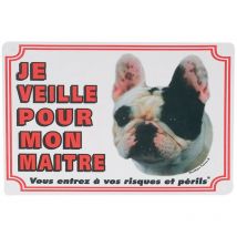 Panneau de portail chien bouledogue français Animallparadise