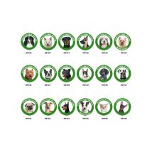 Panneau de Signalisation chien de garde ronde - H0137 - Diamètre 125 mm