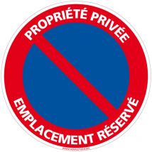 Signaletique.biz France - Panneau de Signalisation pvc 1 mm. Panneau Interdiction. Panneau Parking, Panneau d'information pvc. Taille au choi