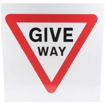 Panneau de signalisation routière, Plastique Panneau ( Prix pour 1 )