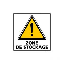 Panneau de signalisation - zone de stockage (C1380) - Adhésif - 450 x 450 mm