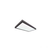 GSC - Panneau de surface led Kisongo rectangulaire 60x30cm 24W 4200K Noir