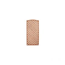 Panneau de treillis rectangulaire arrondi cm.90x150h en bois traite' e'paisseur 35x35