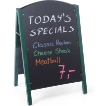 Tableau d'information publicitaire menu à poser pour restaurants 700x1100mm Hendi 664100