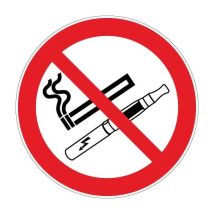 Novap - Panneau Défense de fumer et de vapoter - Rigide Ø80mm - 4021294