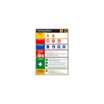Signaletique.biz France - Panneau dioxyde de carbone - anhydride carbonique - neige carbonique - carboglace (C0792) - Adhésif - 210 x 300 mm