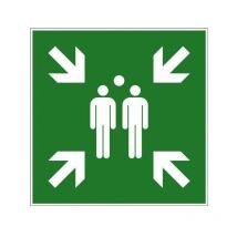 Plaque 200x200 Fleche Directionnelle