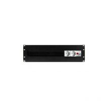 Fonestar - Panneau frontal usiné pour armoires rack 19' et meubles, pour l'installation de 24 mécanismes électriques sur rail din 3U unipolaire.
