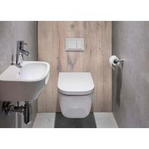 Panneau habillage bâti-support batipanel Bois chêne mat, largeur 120 cm x hauteur 150 cm, ep. 3 mm