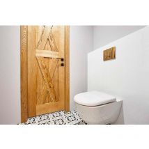 Panneau habillage bâti-support batipanel Blanc mat, largeur 120 cm x hauteur 150 cm, ep. 3 mm