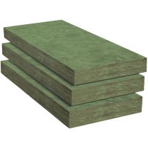 Un paquet de 16 panneaux laine de verre Ursa coustic terra nu - Ep. 45mm - 11,52m² - r 1.1