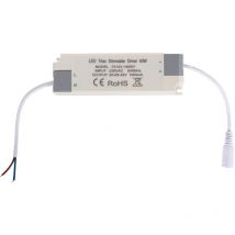 Panneau LED 120x30 cm Dimmable 40W 4000lm 6000K Dimmable TRIAC Individuel Blanc froid