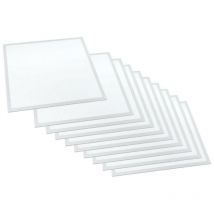 Silumen - Panneau led 60x60 Haut Rendement 25W 4000lm blanc (Pack de 10) - - Blanc