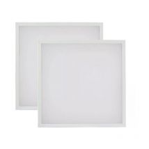Silamp - Panneau led cct 60x60cm blanc 48W - 3000K/4000K/6000K (Pack de 2