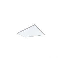 GSC - Panneau led encastrable 'Luena' (40W 6000K 4400lm) IP20 1195x295x30mm couleur nickel
