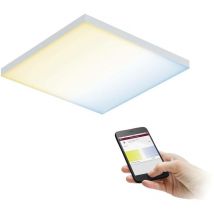 Paulmann - Velora 79825 Panneau à led 10.5 w blanc chaud à blanc lumière du jour blanc mat Y137022