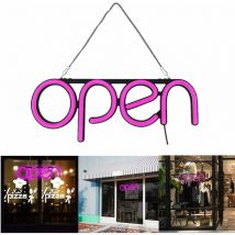 Fei Yu - Panneau lumineux led Open Panneau d'affichage panneau à led éclairage led Lumineux Néon Panneau de Signe pour Vitrine Boutique Bar Café