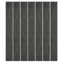 Decoon - Mur tv - Lot de 7 Panneaux tasseaux bois 250 x 30 x 1,9 cm - décor marbre noir/feutrine noir - 5,25m²