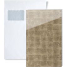 Wallface - 1 échantillon S-17841 luxury bronze ar+ S-Glass Collection échantillon panneau mural au format A5