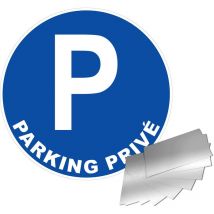 Panneau Parking privé - Alu Ø450mm - 4011578