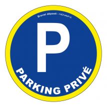 Panneau Parking privé - haute visibilité - ø 300mm - 4090054