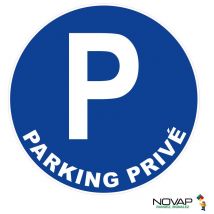 Panneau Parking Privé - Rigide Ø180mm - 4042305