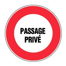 Novap - Panneau Passage privé - Rigide Ø180mm - 4041841