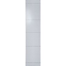 Panneau mural pour rangement d'outils – 450x2000mm – Tôle d'acier 1,25mm – Gris clair RAL 7035 – Kappes