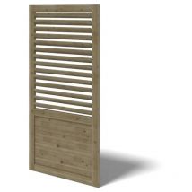 Altanka - Panneau pour pergola avec persienne 1,01x2,17m