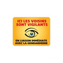 Panneau Protection Ici les voisins sont vigilants Gamme Bretagne Classe 1 (VG0001) - 900 x 700 mm
