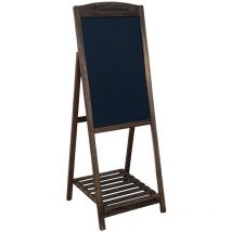 Panneau publicitaire pour une utilisation en extérieur, couleur marron