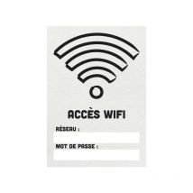 Panneau d'affichage – PVC – Accès WiFi – A5 – Résistant aux intempéries – Protection anti-UV