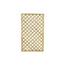 Wellton Sp.zo.o. - Panneau quadrille' rectangulaire en bois de pin impre'gne' 60x180 cm pour terrasse de jardin