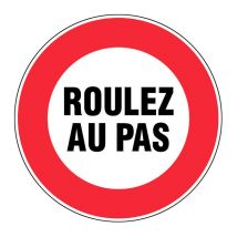 Panneau Roulez au pas - Rigide Ø450mm - 4080130