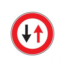 Panneau routier Signification Alt Céder