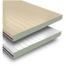 Bacacier - Panneau sandwich de bardage isolé 2100x1150 mm sandeo wall