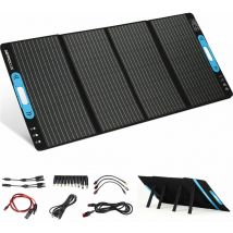 Panneau Solaire 18V 200W Pliable Portable Astrolux Chargeur de batterie Sortie usb pour Téléphones Camping Hasaki
