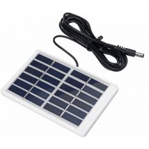 Panneau solaire 5W 6V avec polysilicium de panneau solaire d'énergie solaire de cable de 3m noir Panneau solaire